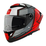 CASQUE INTEGRAL MT THUNDER 4 SV PENTAL B5 GRIS/ROUGE MAT