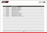 CATALOGUE GCR moteur G3 2010-2017