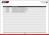 CATALOGUE GCR moteur G3 2010-2017