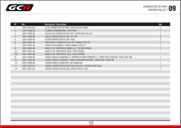 CATALOGUE GCR moteur G3 2010-2017