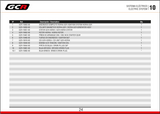 CATALOGUE GCR moteur G3 2010-2017