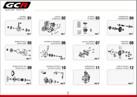CATALOGUE GCR moteur G3 2010-2017