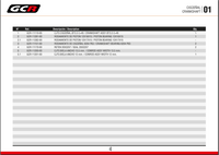 CATALOGUE GCR moteur G3 2010-2017