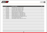 CATALOGUE GCR moteur G3 2010-2017